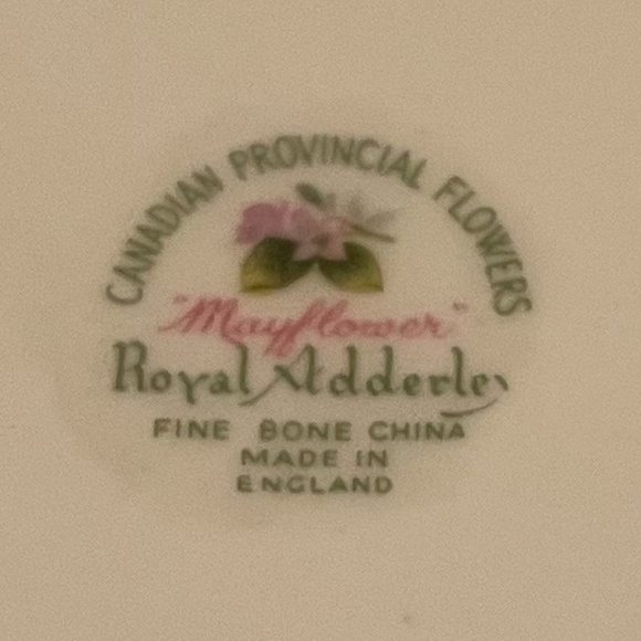 Two Royal Adderley "Mayflower" Plates - Picture 2 of 6